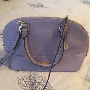 Anne Klein periwinkle purse with strap!